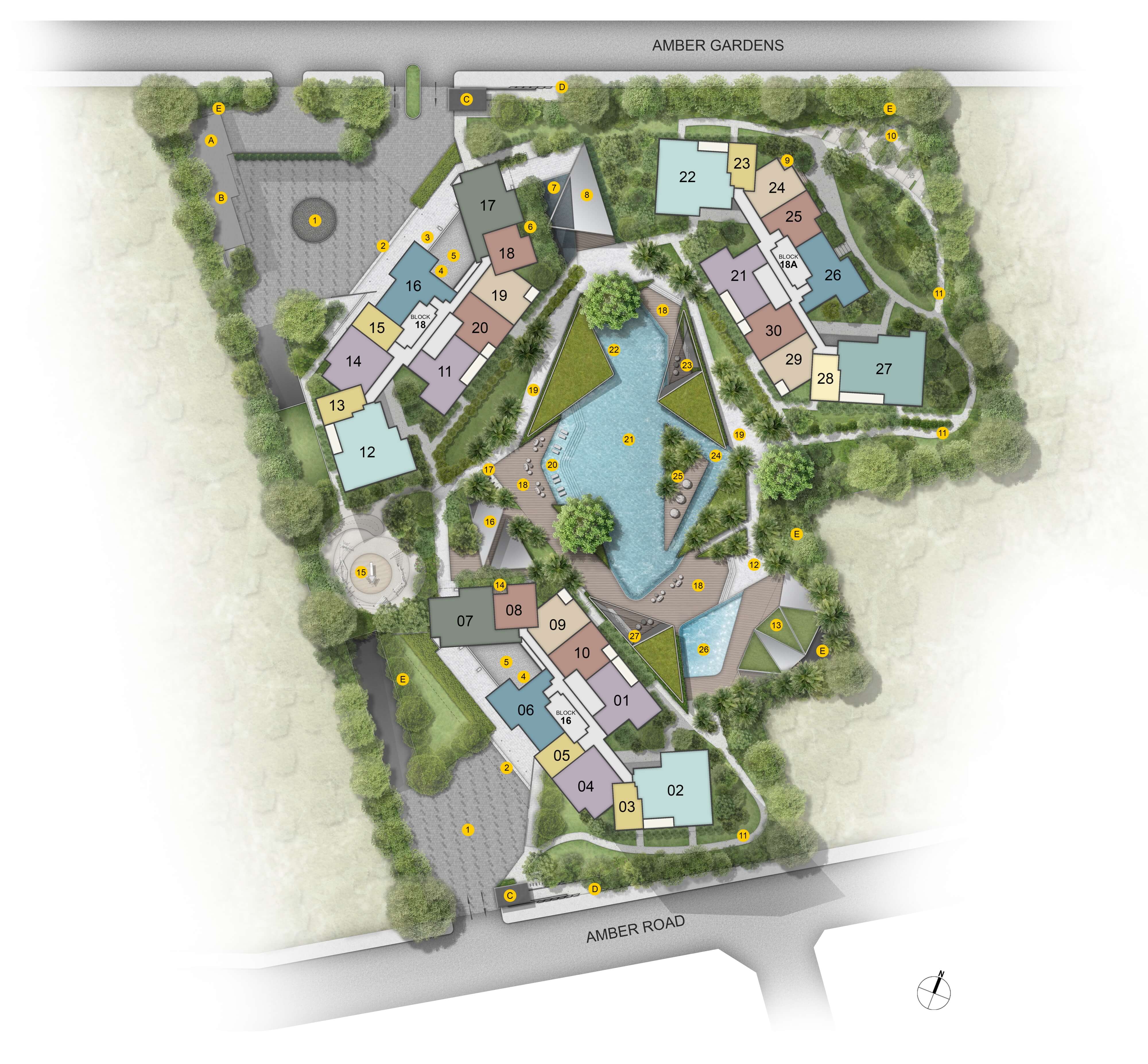 Amber Park Site Plan-1